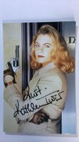 Kathleen Turner, Original Autogramm auf Foto in Farbe