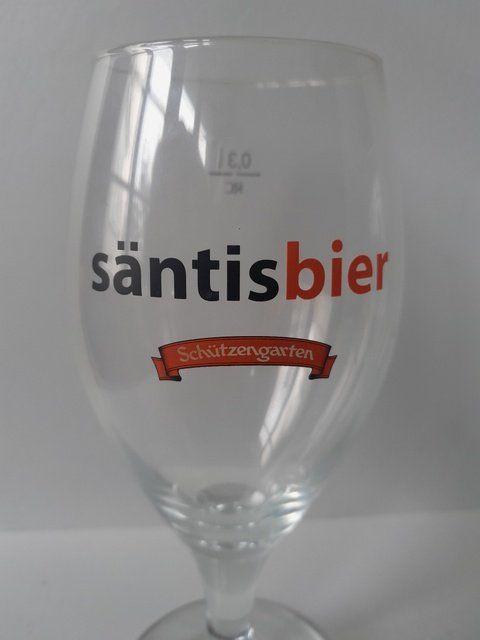 Gläser: Bier Brauerei Schützengarten Säntisbier – Gebraucht aus St.Gallen von Stocken64 3
