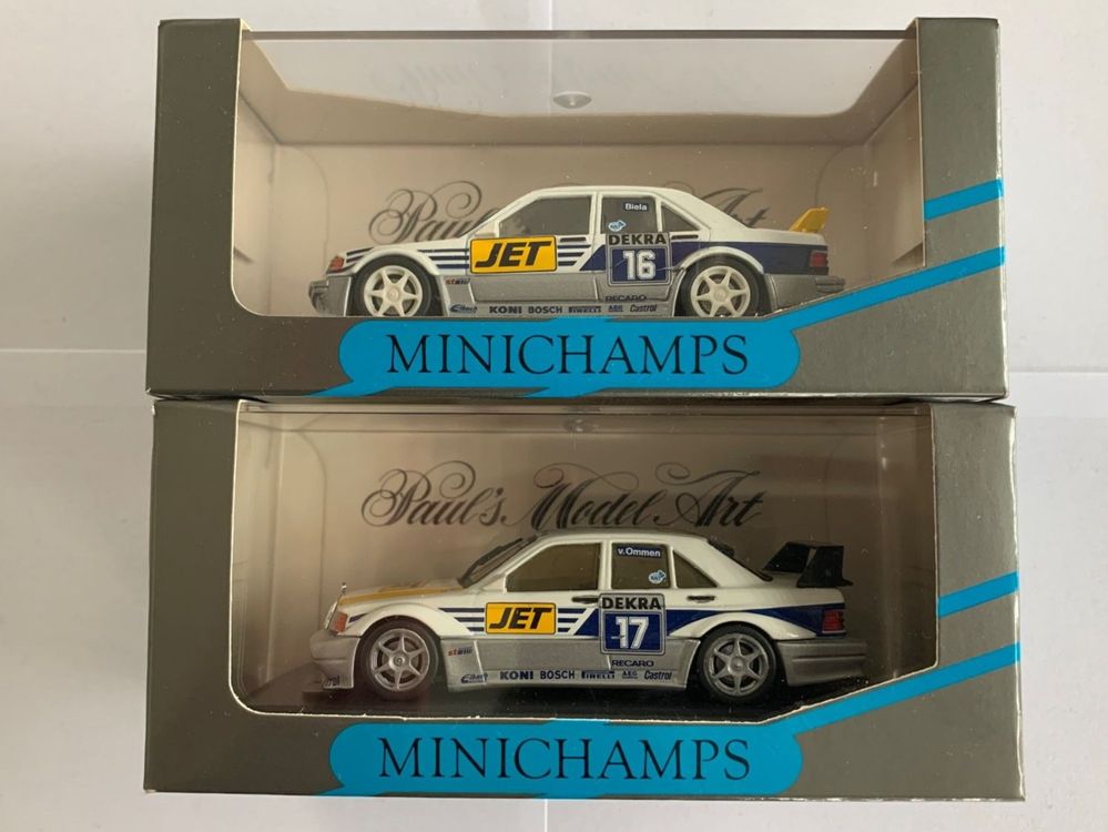 Minichamps Mercedes-Benz 190 E Evo II DTM MS-Jet Günther Schons #17