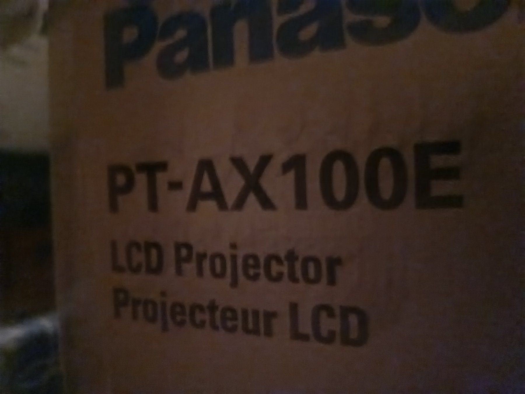 Proiettori: Panasonic Beamer – Usato da Erlinsbach SO venduto da kusischnusi