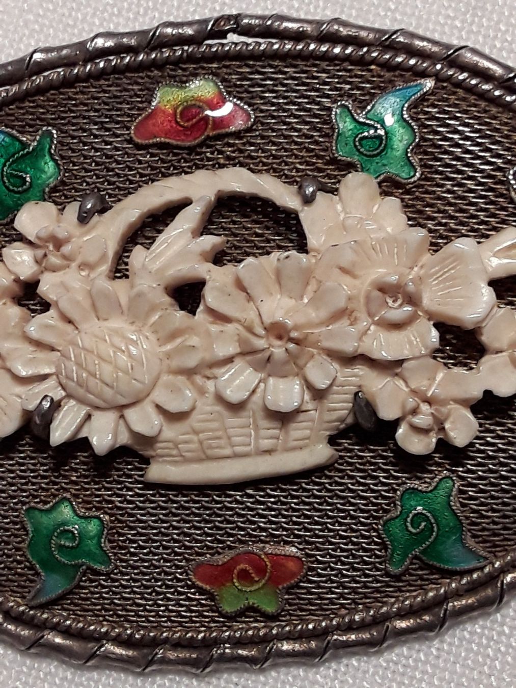 Spille & Fermagli: Antike Silber Email Brosche CHINA 1900 – Usato da Zürich venduto da helsan 4