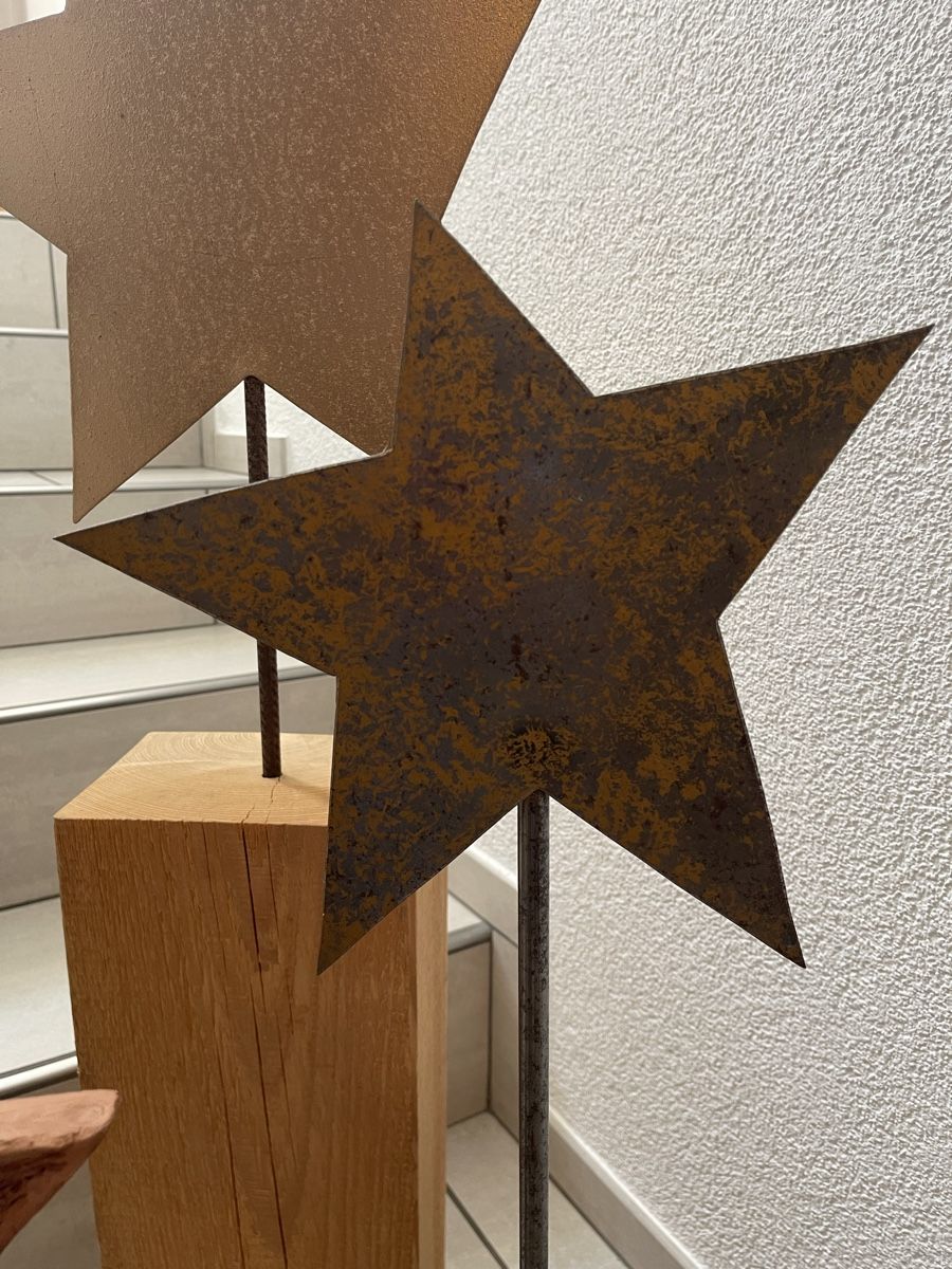 Sculture & Statue: Metallsterne Kunsthandwerk – Nuovo (secondo la descrizione) da Weingarten-Kalth venduto da 53solti 4
