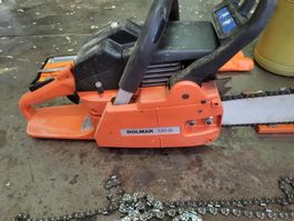 Dolmar 120 Si Kettensaege mit Zubehoer guter Zustand