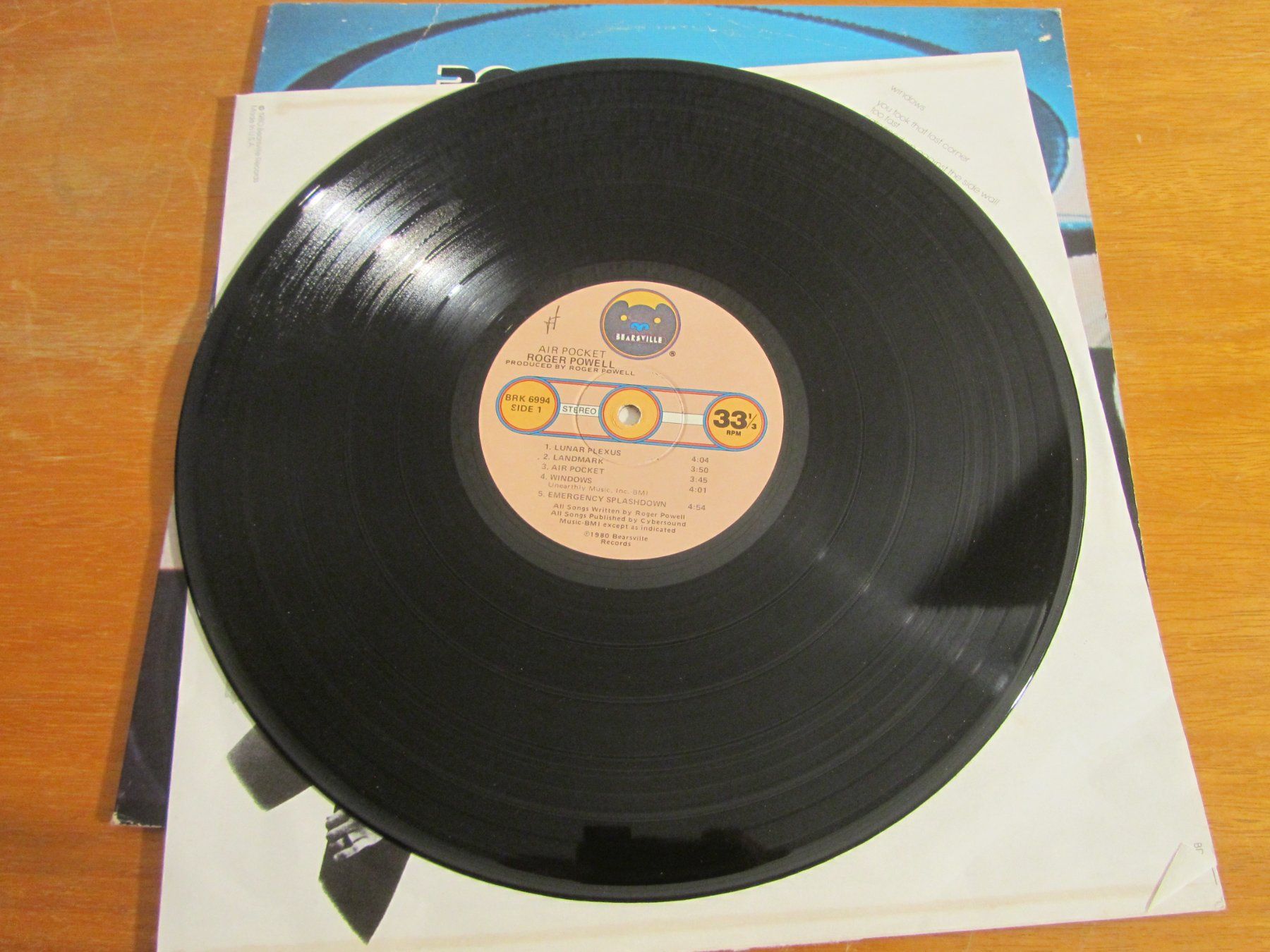 Dischi in vinile: ROGER POWELL:  Air Pocket – Usato da Seengen venduto da mikelele 3