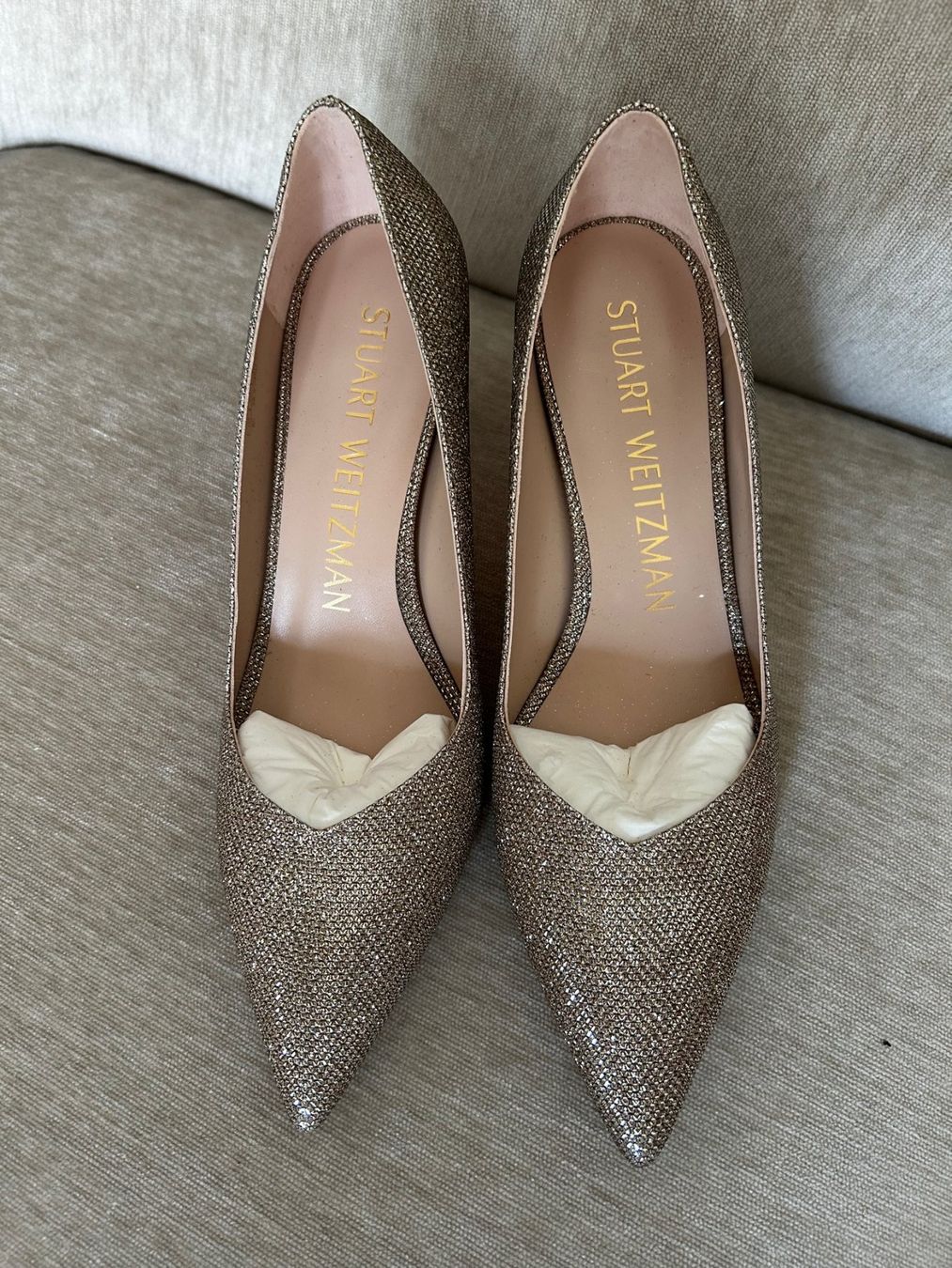 Stuart Weitzman Scarpe da donna: STUART WEITZMANN Glitzerpumps – Nuovo (secondo la descrizione) da Zürich venduto da Viel_Freude_8 2