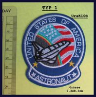 NEUER Flying Patch / Badge Airforce Astronaut