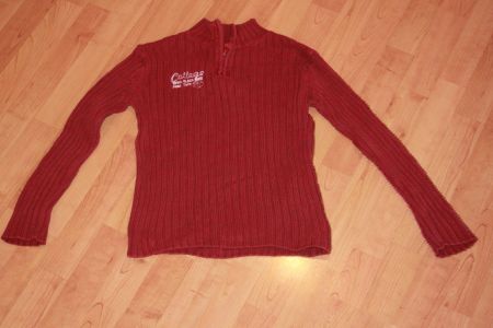 roter Sommer Pullover 134/140