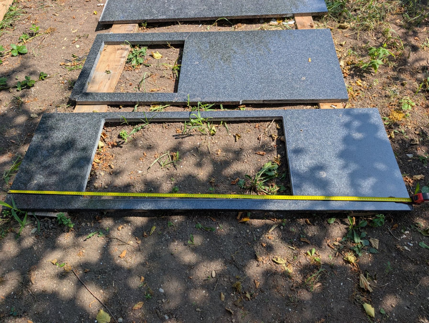 Servierplatten: Küche Arbeitsplatte Granit dunkelgrau – Gebraucht aus Esslingen von NikkiL 2
