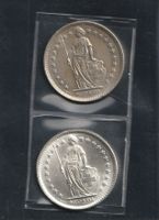 2 x 2 Franken 1959 und 1963