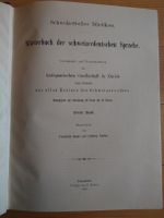 Schweizerisches Idiotikon 1. Band von 1881 