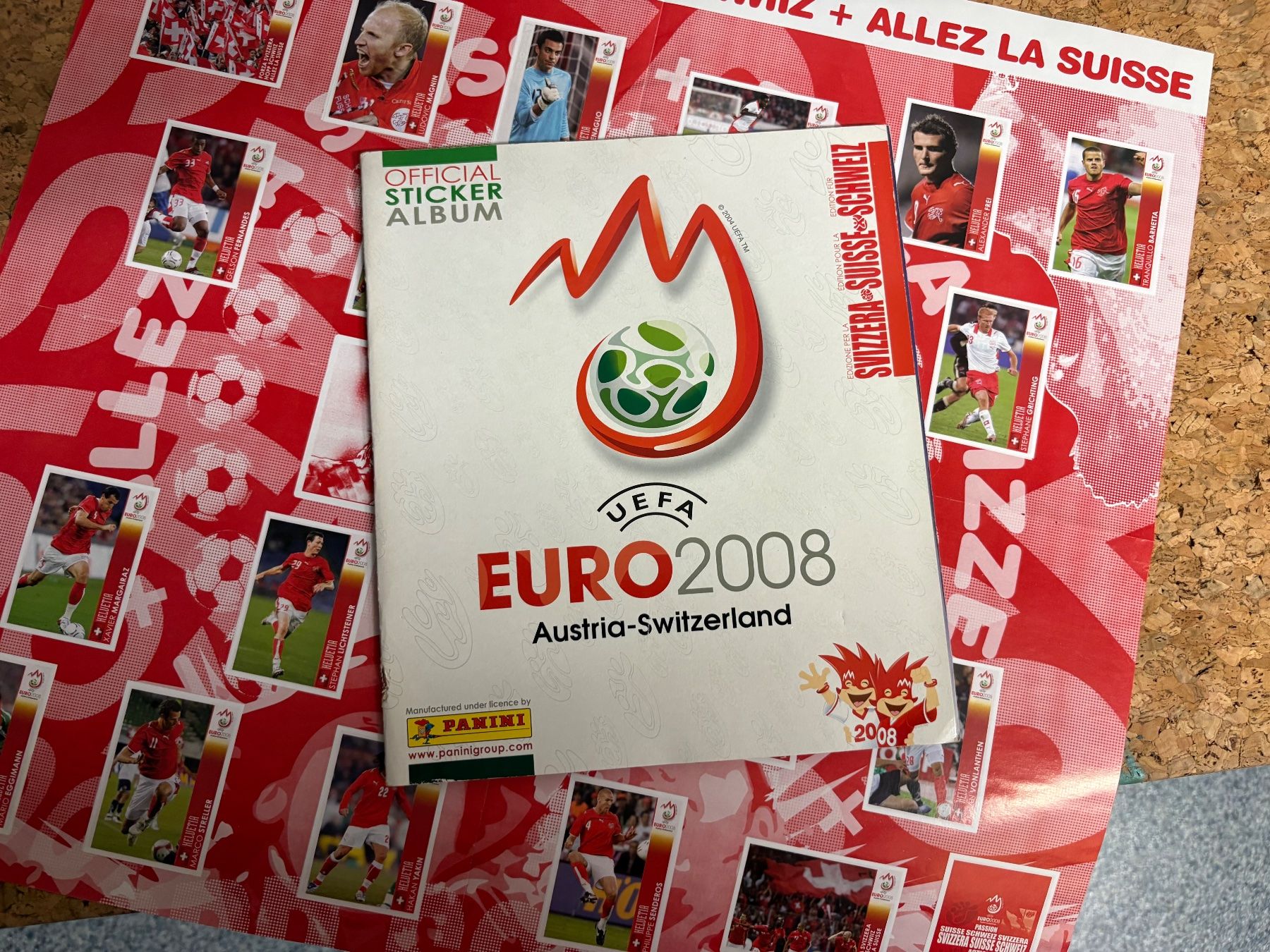 Panini Album: Panini Album Austria-Switzerland 2008 – Usato da Rudolfstetten venduto da Clodo1975