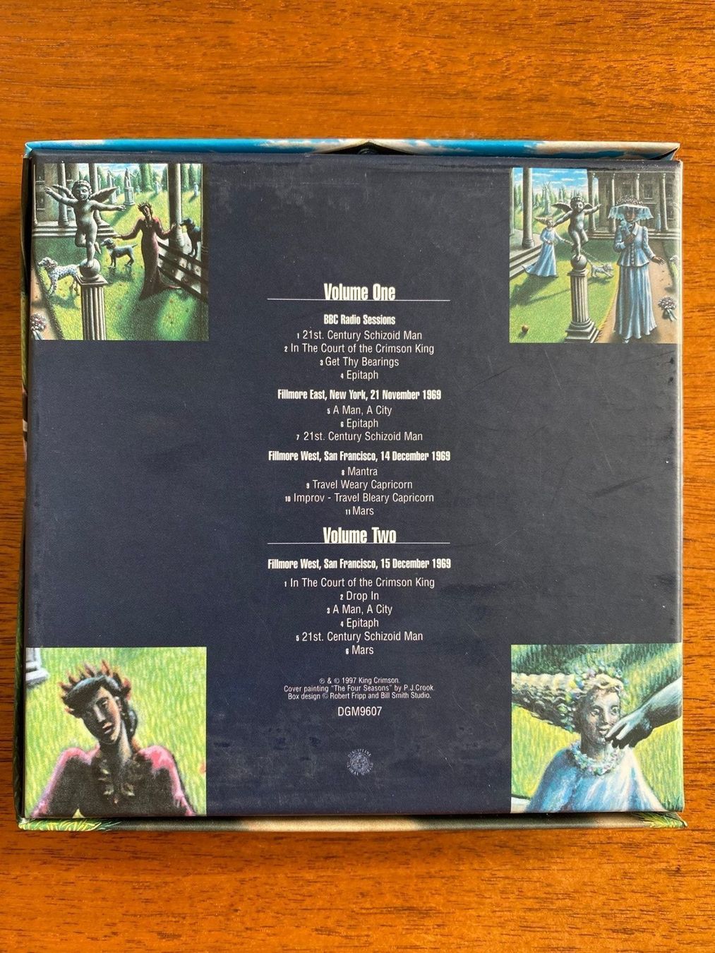 CD: King Crimson Epitaph (CD box volume 1&2- original pressing) – Usato da Zürich venduto da dbrot 1