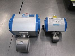 Pneum. Kugelhahnen GTE-110.1/090-V22+GTKB.75 (2051-TPGH)
