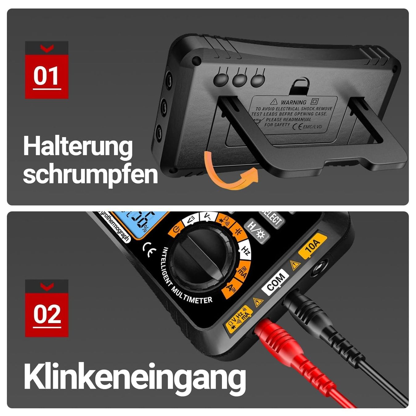 Misurare: Pro Digital Multimeter mit Zubehör – Nuovo e nell'imballaggio originale da Geneve venduto da Titi2008 5