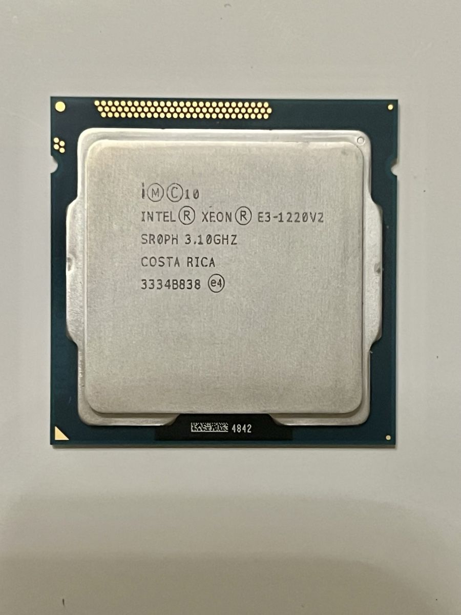 Intel Schede madri: Processeur Intel Xeon E3-1220V2 3.10GHz – Nuovo (secondo la descrizione) da Chavornay venduto da mit_97r8