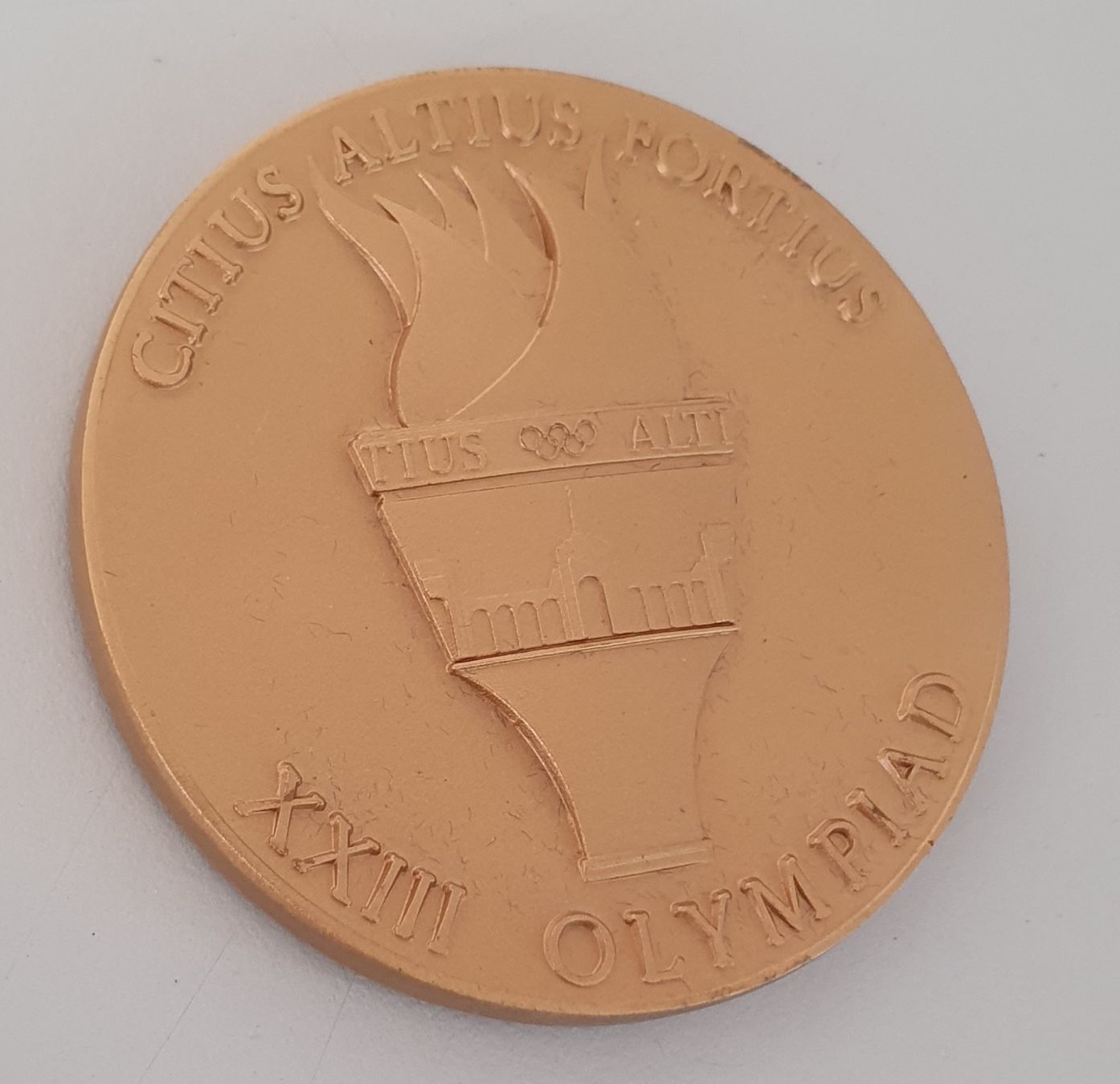 Medaglie: Olympia Medaille Los Angeles 1984 – Usato da Kreuzlingen venduto da Rschweiz1 4