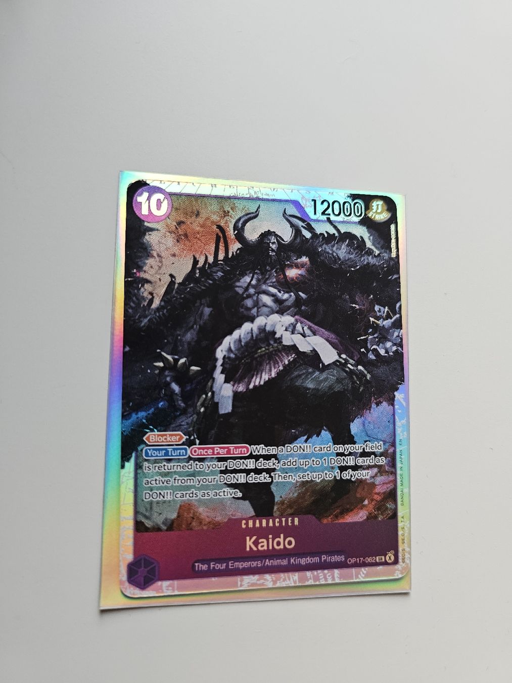 Bandai Carte collezionabili: One Piece Kaido - OP07-062 – Nuovo e nell'imballaggio originale da Aarburg venduto da Metin29