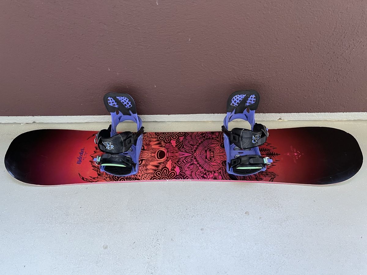 Nidecker Board: Nidecker Snowboard 139cm inkl. Nidecker Snowboardbindung – Usato da Horgen venduto da pupcia01 2