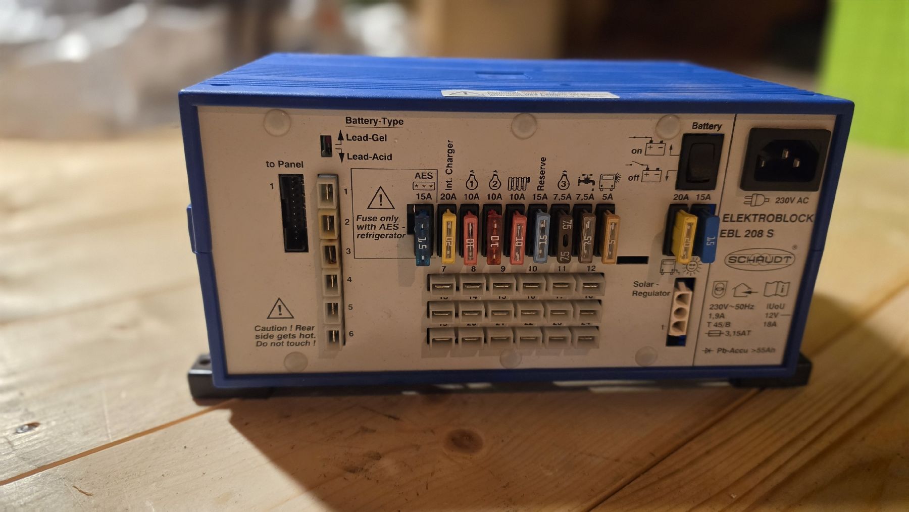 Componenti elettronici: Elektroblock EBL 208 s mit Anzeige – Usato da Hausen am Albis venduto da M.Kurz 6
