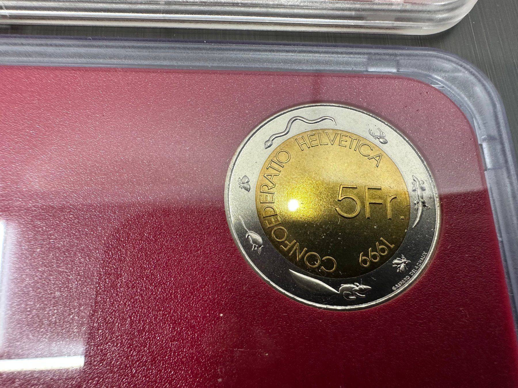 Tutti le monete: 2x Münzsätze Schweiz 1999 & 2014. – Usato da Arisdorf venduto da Liquidus 6