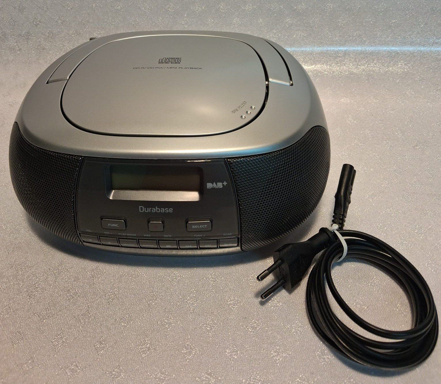 Durabase Lettore multimediale & Streamer: DURABASE CD MP3 DAB, Radio DAB – Usato da Winterthur venduto da mar_jwg7 1