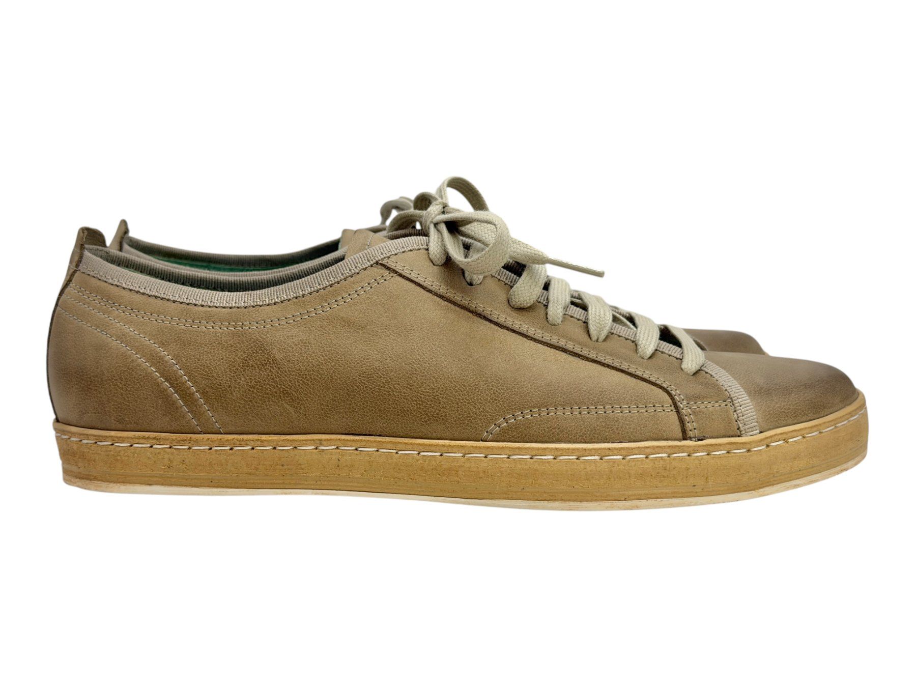 Bagatt Scarpe da uomo: Baskets Bagatt cuir beige. Pointure 43 – Usato da Cossonay-Ville venduto da PatineDuTemps 3