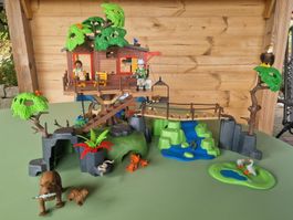 Grosses Playmobil Baumhaus mit vielen Zusatzteilen