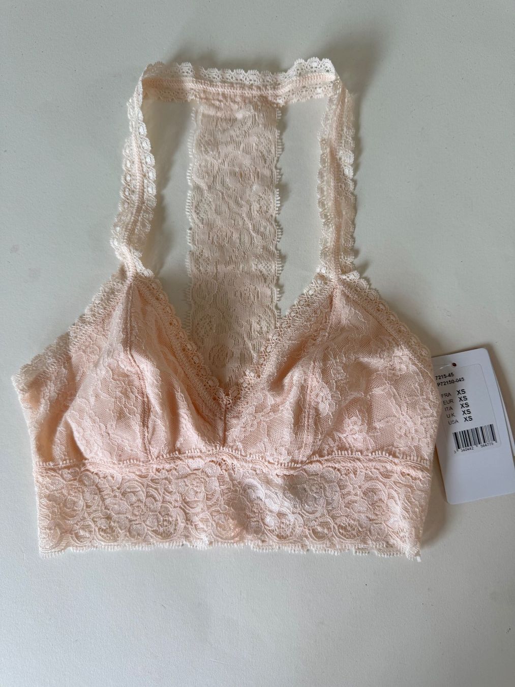 Passionata Altra biancheria intima: PASSIONATA, Spitzen-Bralette, Grösse XS, Farbe Hellorange – Nuovo e nell'imballaggio originale da Rudolfstetten venduto da gst_g7xl