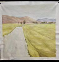 Landschaftsölgemälde auf Leinwand (von etsy)