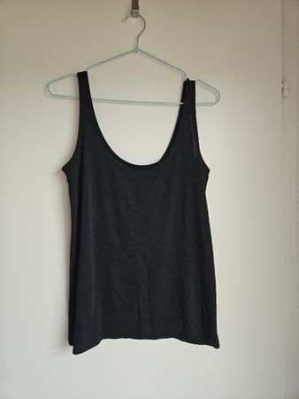 Schwarzes Top von Zebra