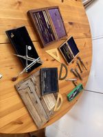 Ensemble instruments dessin technique Kern Roch ancien