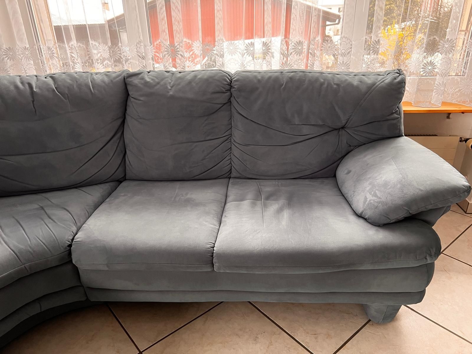 Divani: - Ecksofa blau - – Usato da Wittinsburg venduto da porsche59 1