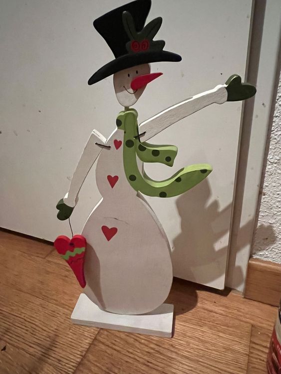 Schneemann Weihnachtsdeko Aus Cortenstahl – Gartenstecker 45 Cm, Edelrost, Wetterfest, Made In Germany