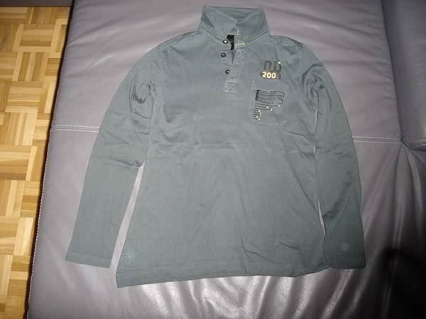 Camicie, T-shirt & Polo: dünnes langarm Shirt antrazit – Usato da Horw venduto da Benny017
