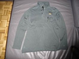 dünnes langarm Shirt antrazit