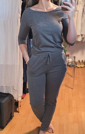Esmara Overall grau 38/40 bequem
