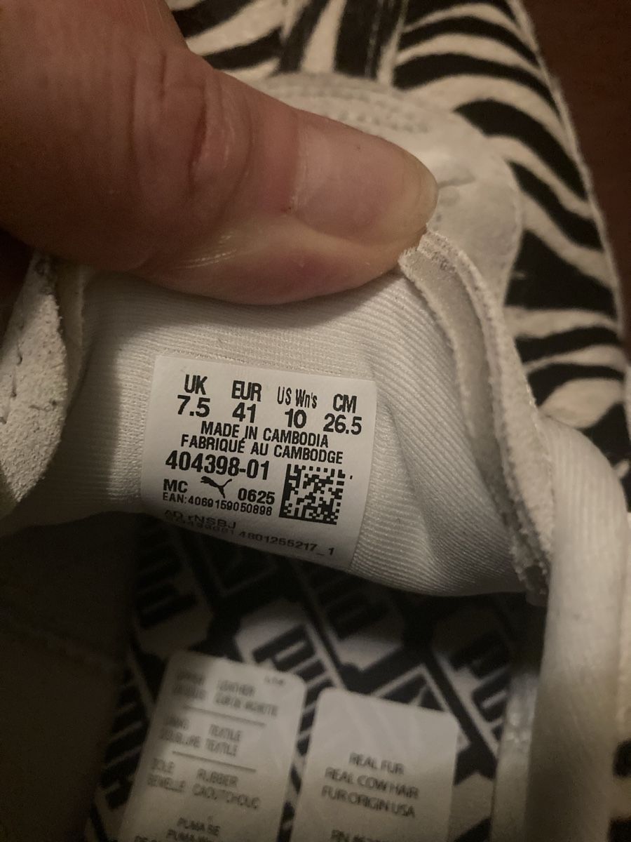 Herrenschuhe: PUMA ARIZONA ZEBRA 41 NEU – Neu (gemäss Beschreibung) aus baden von Let-it-flow1969 3