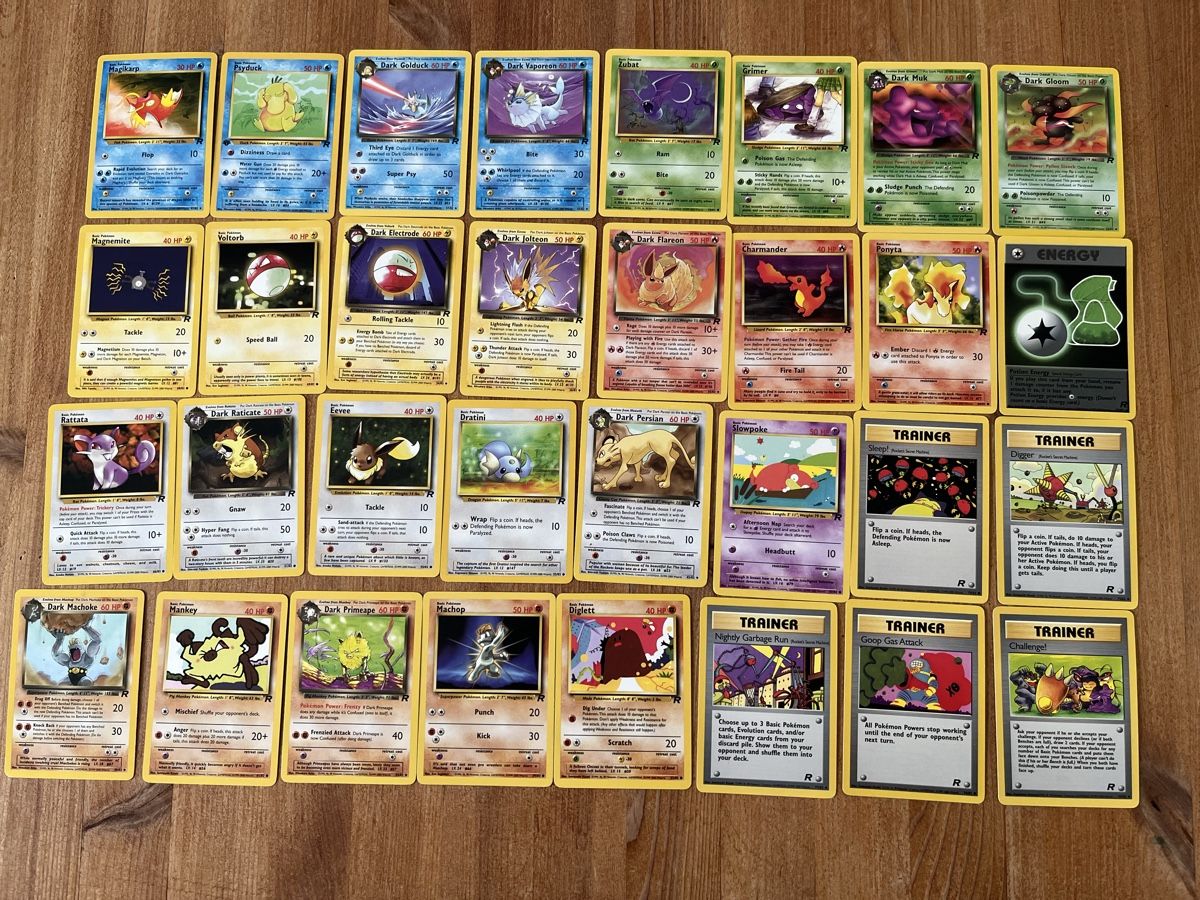 Pokémon Carte collezionabili: Pokémon Karten, englisch, Team Rocket, 32 Karten – Usato da Männedorf venduto da Qurop