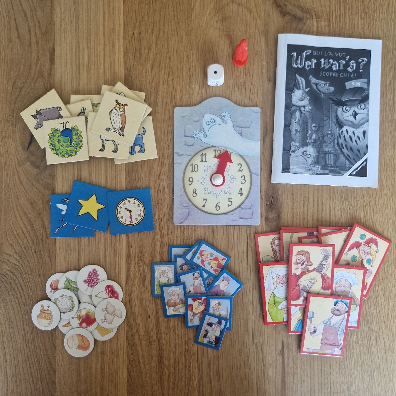 Ravensburger Giochi: Wer war's? Merkspiel – Usato da Binningen venduto da delfinx3 2