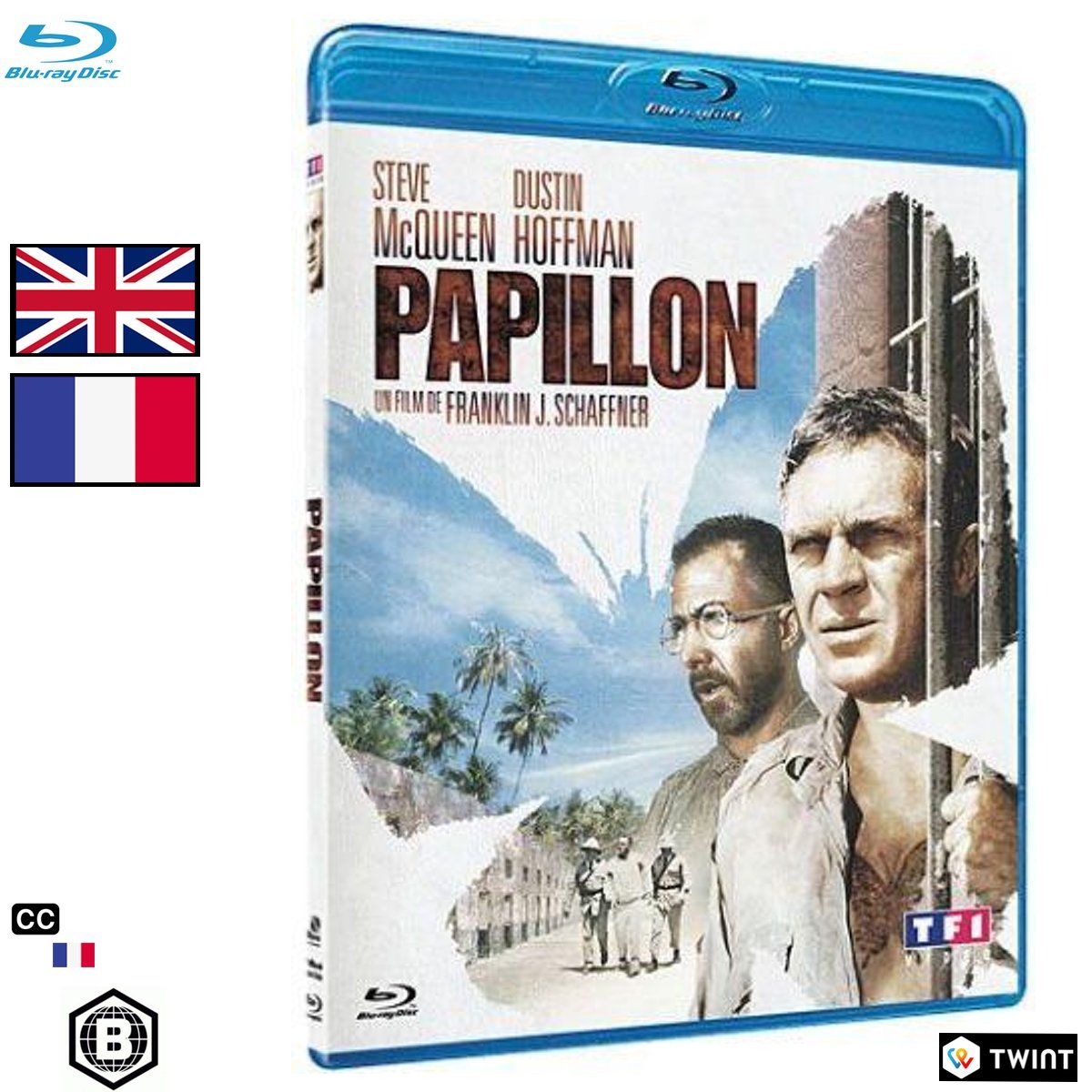 Tutti i DVDs: Papillon (1973) - Blu-ray – Usato da Semsales venduto da __Florian__