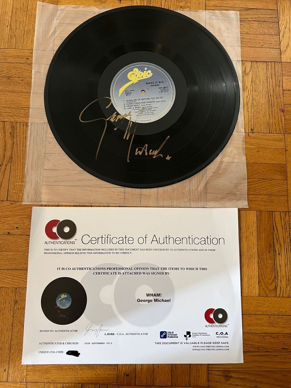 Dischi in vinile: George Michael - Autographe vinyle Lp – Usato da Le Lignon venduto da Aladdin67 2