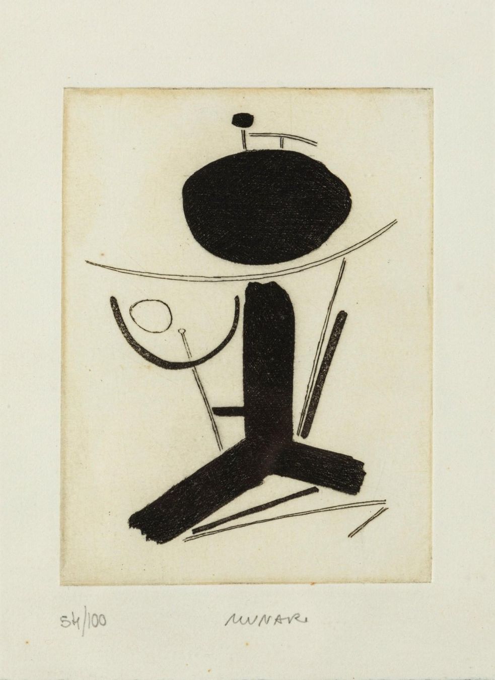 Incisioni: Bruno Munari, Engravings Gravures 23 & 54/100 Signed Framed – Usato da Morges venduto da 4WLS