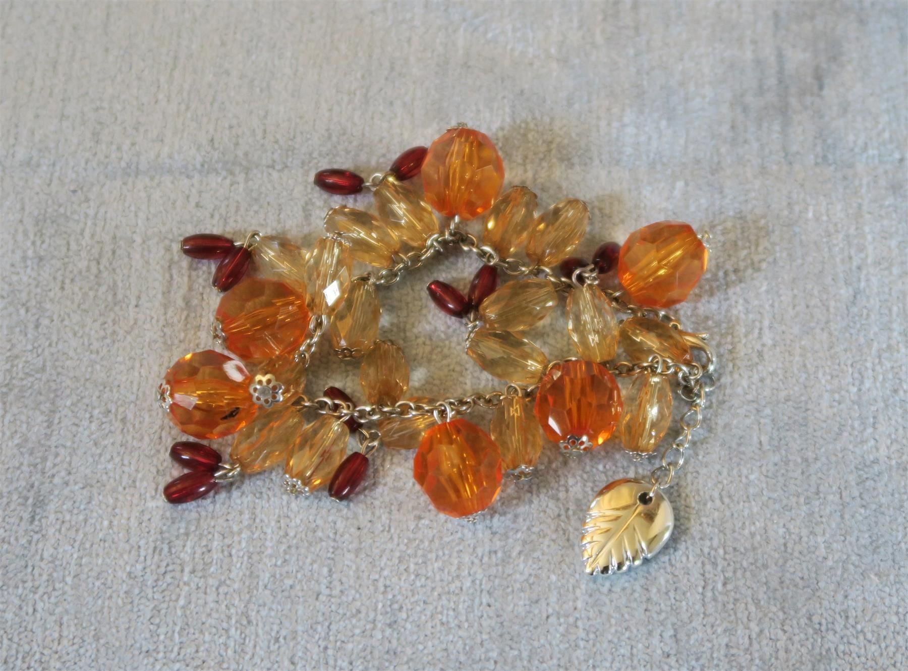 Catenine: Arm-Ankerkette mit bunten Perlen – Usato da Brittnau venduto da marlenestone 2