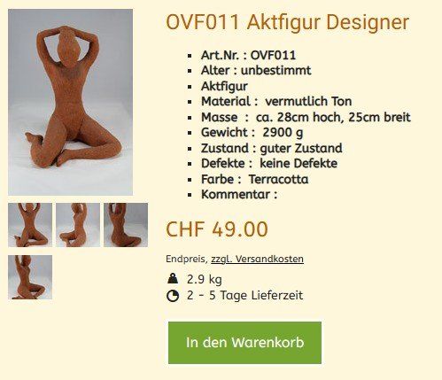 Figuren: Figur OVF011  Sammlungsauflösung – Gebraucht aus Hagenbuch ZH von cougar1 1