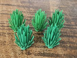 lego 6064 lot de 5 pièces Green Plant Prickly Bush 2 x 2 x 4