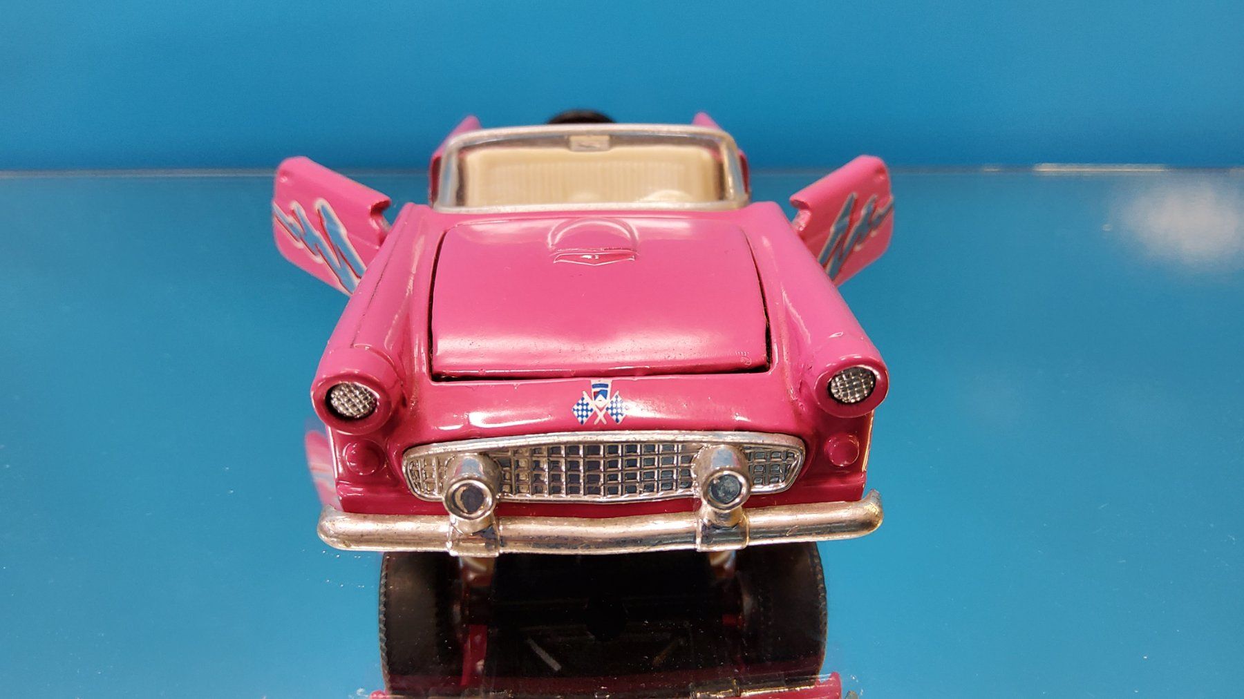 Ford Modellini d'auto: Modellauto "FORD THUNDERBIRD CABRIO" 1:37 Welly – Usato da Grüningen venduto da VENOM59 2