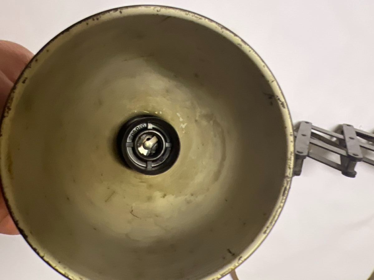 Amba Lampade: Amba Scherenlampe Messing vintage Industrielampe Top! – Usato da Reinach BL venduto da Dahoo 3