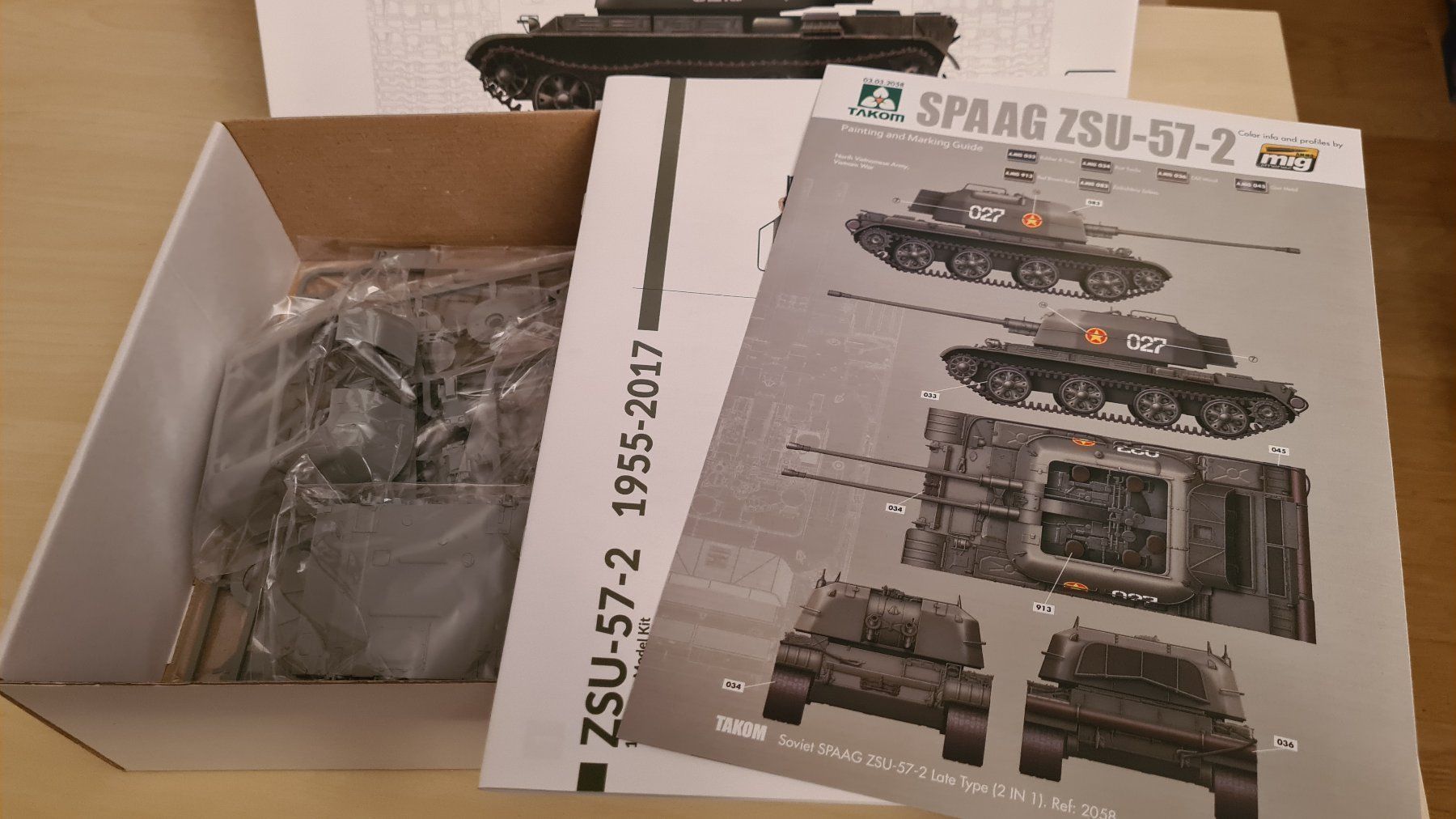 Modellbausätze & Standmodelle: 1:35 ZSU-57-2 Takom/Hobby 2000 – Neu (gemäss Beschreibung) aus Bassersdorf von jackbmw 2