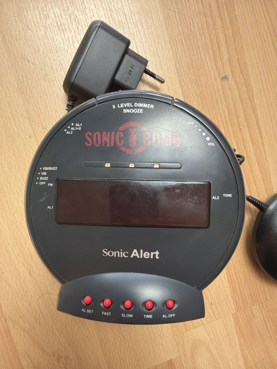 Sveglie: Sonic Alert Super Shaker Bed Vibrator Model SS 12V – Usato da Thun venduto da BanjoDan 1