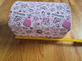 Prinzessin Schmuckkiste rosa mit Motiven Grösse ca 30cm
